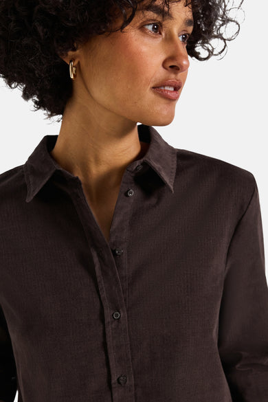 Hemd (lange mouwen) bruin - STREET ONE