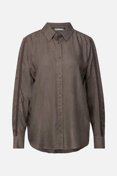 Hemd (lange mouwen) bruin - STREET ONE