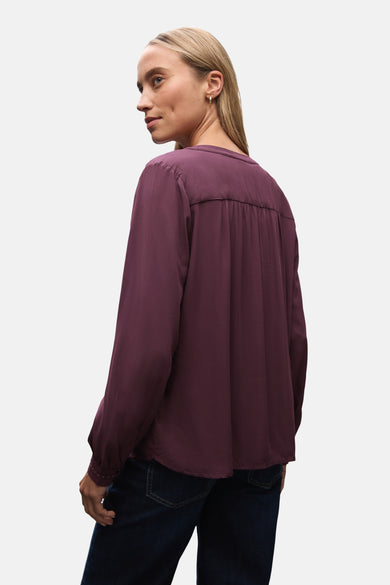 Hemd (lange mouwen) rood - STREET ONE