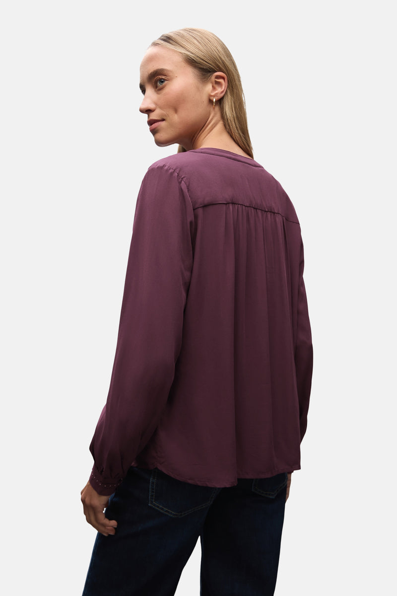 Hemd (lange mouwen) rood - STREET ONE