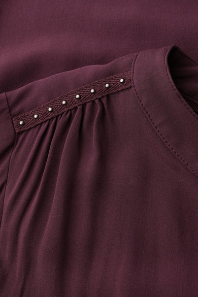 Hemd (lange mouwen) rood - STREET ONE