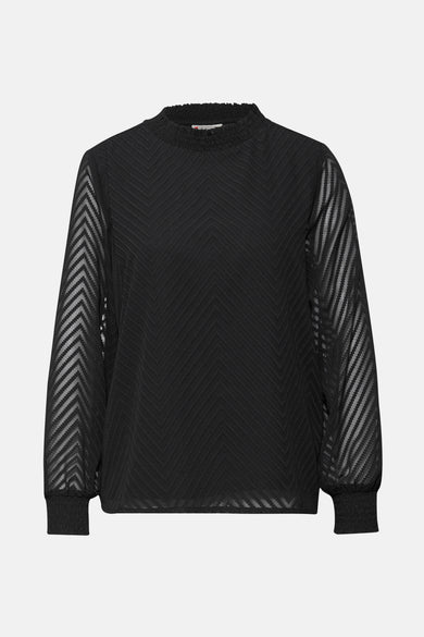 Blouse (lange mouwen) zwart - STREET ONE