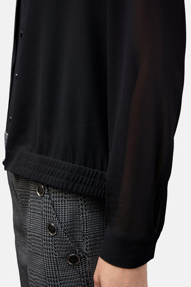 Hemd (lange mouwen) zwart - STREET ONE