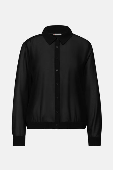 Hemd (lange mouwen) zwart - STREET ONE