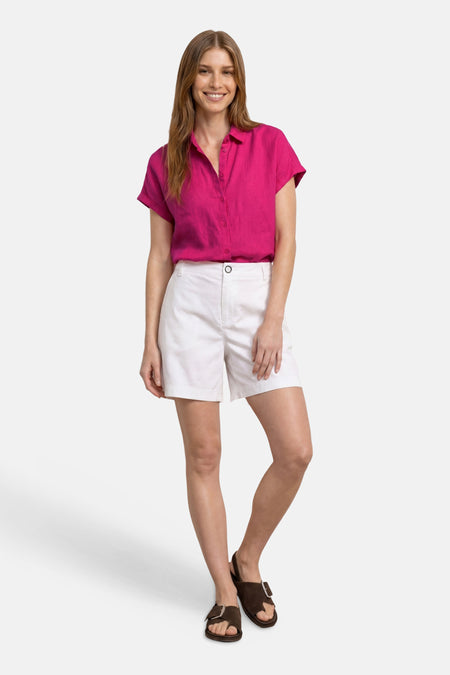 Chemise à manches courtes - rose