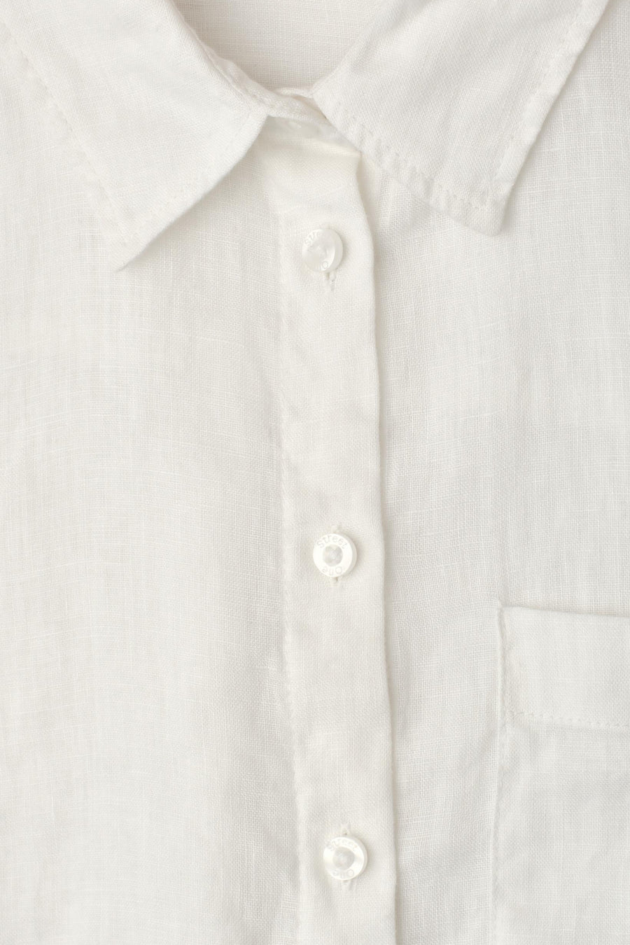 Chemise à manches courtes - blanc