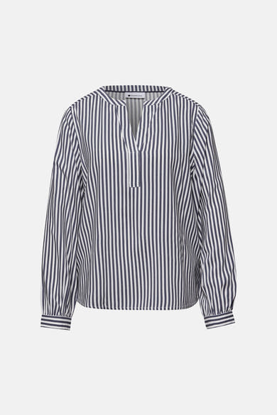 Blouse à manches longues - Bleu