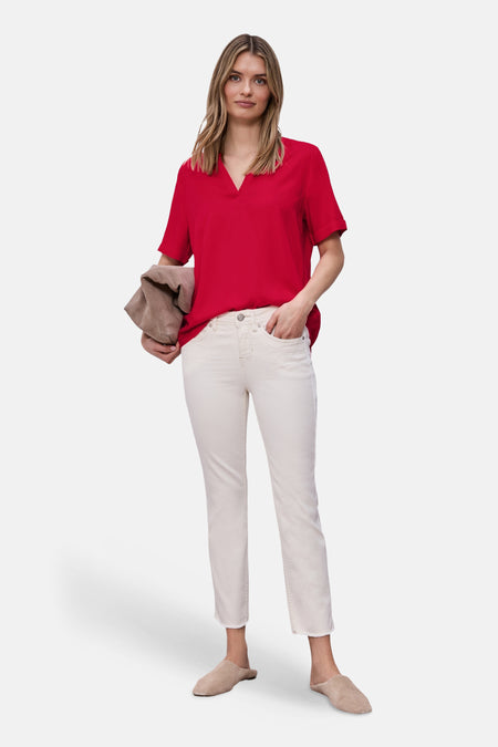 Chemisier (manches courtes) rouge - STREET ONE