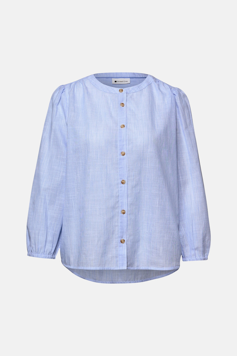 Hemd (lange mouwen) blauw - STREET ONE