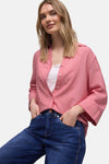 Multikleurig overhemd met lange mouwen van Street One met verticale strepen en een casual knoopsluiting.