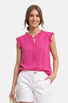 Blouse (zonder mouwen) roze - STREET ONE
