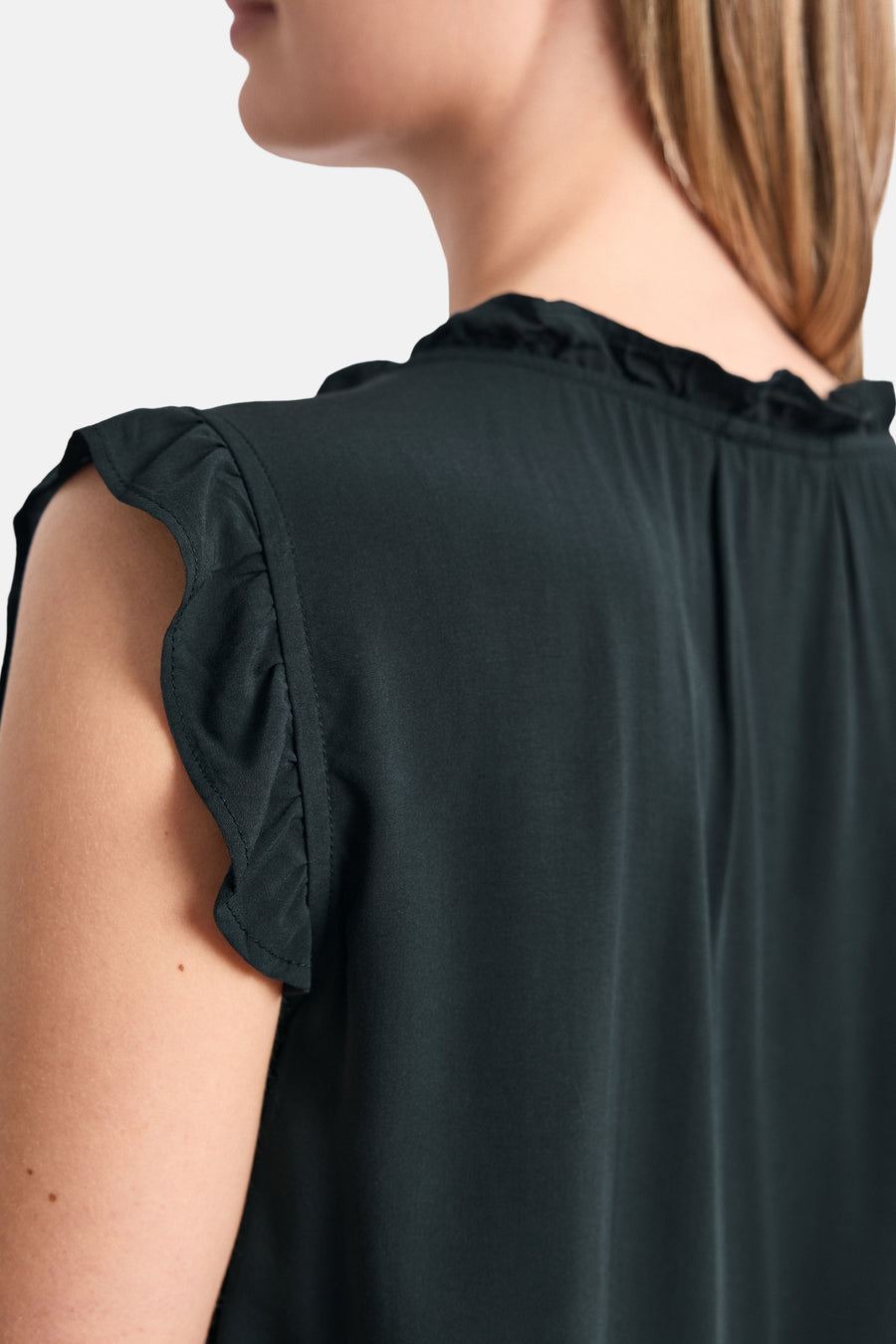 Blouse (zonder mouwen) groen - STREET ONE