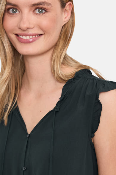 Blouse (zonder mouwen) groen - STREET ONE