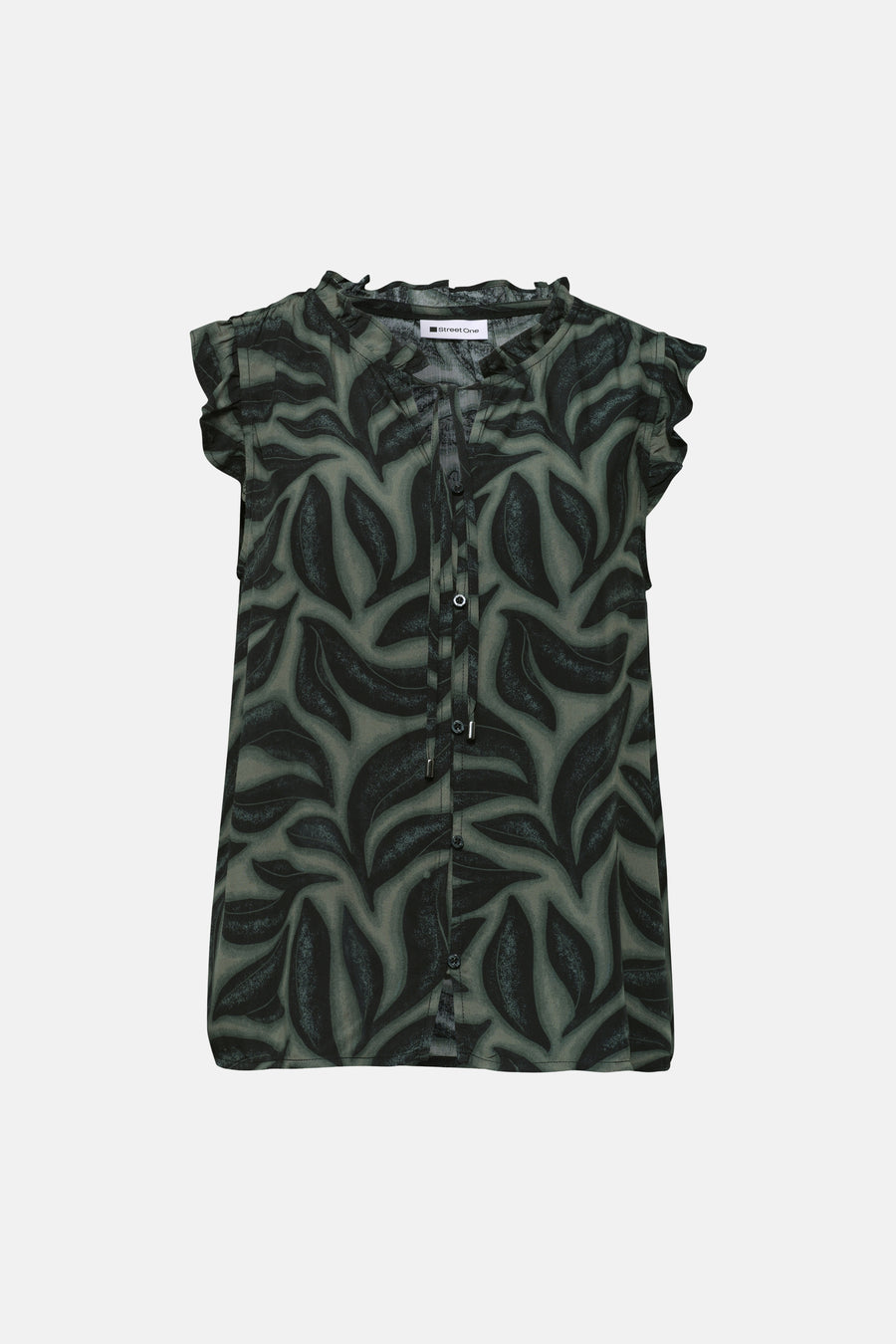 Blouse (zonder mouwen) groen - STREET ONE