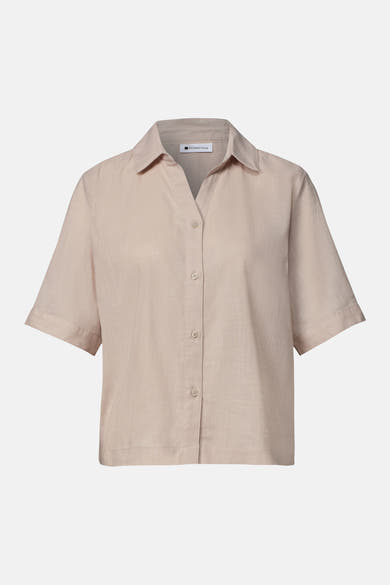 Chemisier (manches courtes) beige - STREET ONE