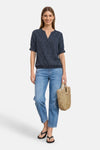 Chemisier (manches courtes) bleu - STREET ONE