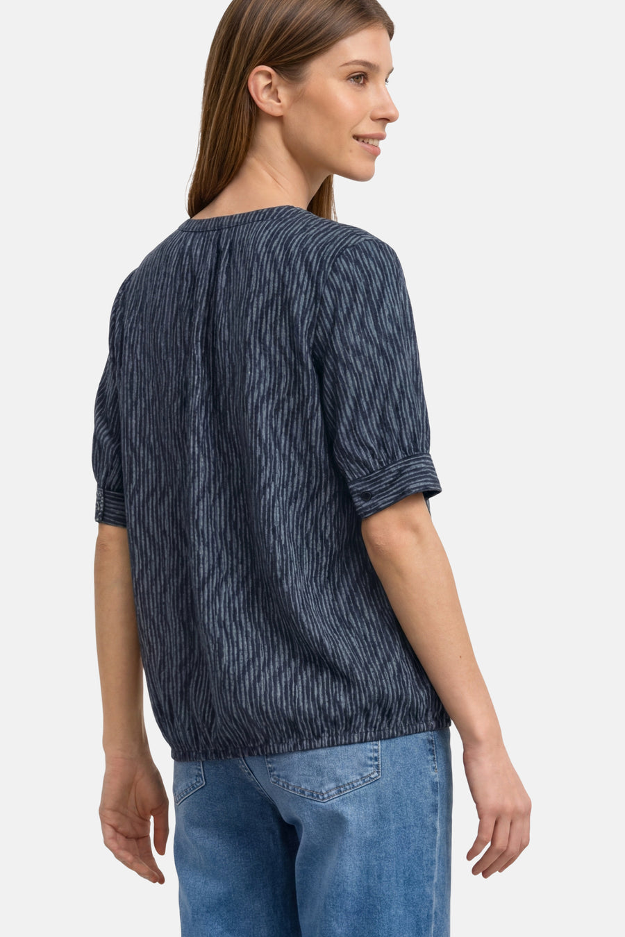Chemisier (manches courtes) bleu - STREET ONE