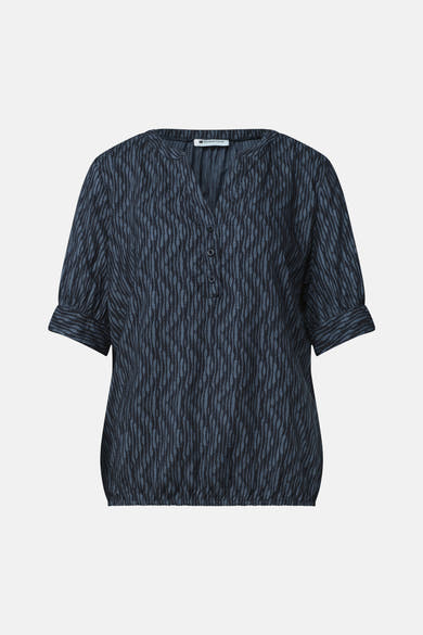 Chemisier (manches courtes) bleu - STREET ONE