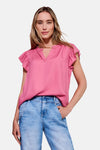 Blouse sans manches - rose