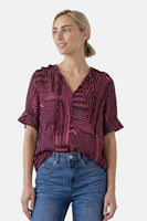 Chemisier (manches courtes) rose - STREET ONE
