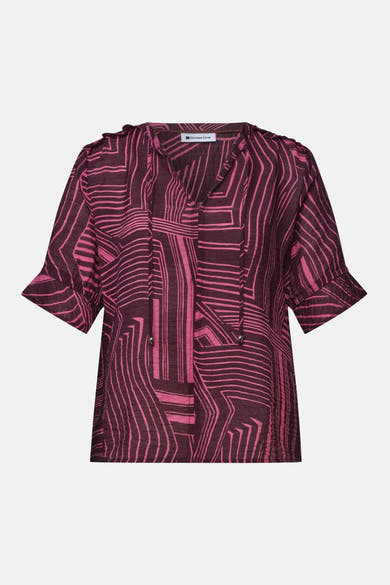 Chemisier (manches courtes) rose - STREET ONE