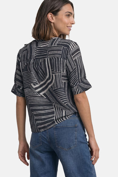Chemisier (manches courtes) bleu - STREET ONE