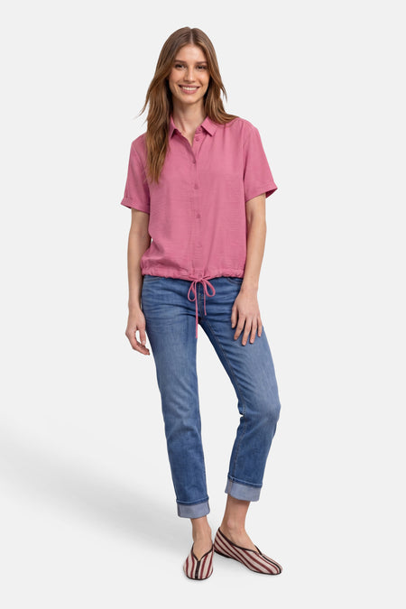 Chemisier (manches courtes) rose - STREET ONE
