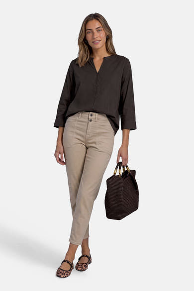 Blouse 3/4 bruin - STREET ONE