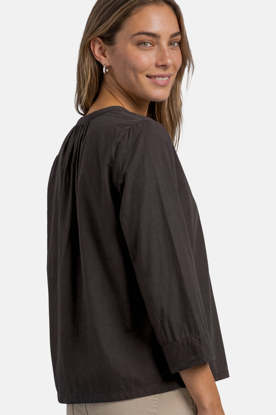 Blouse 3/4 bruin - STREET ONE