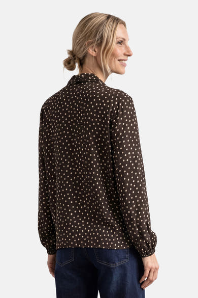 Blouse (lange mouwen) bruin - STREET ONE