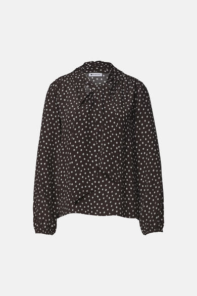 Blouse (lange mouwen) bruin - STREET ONE