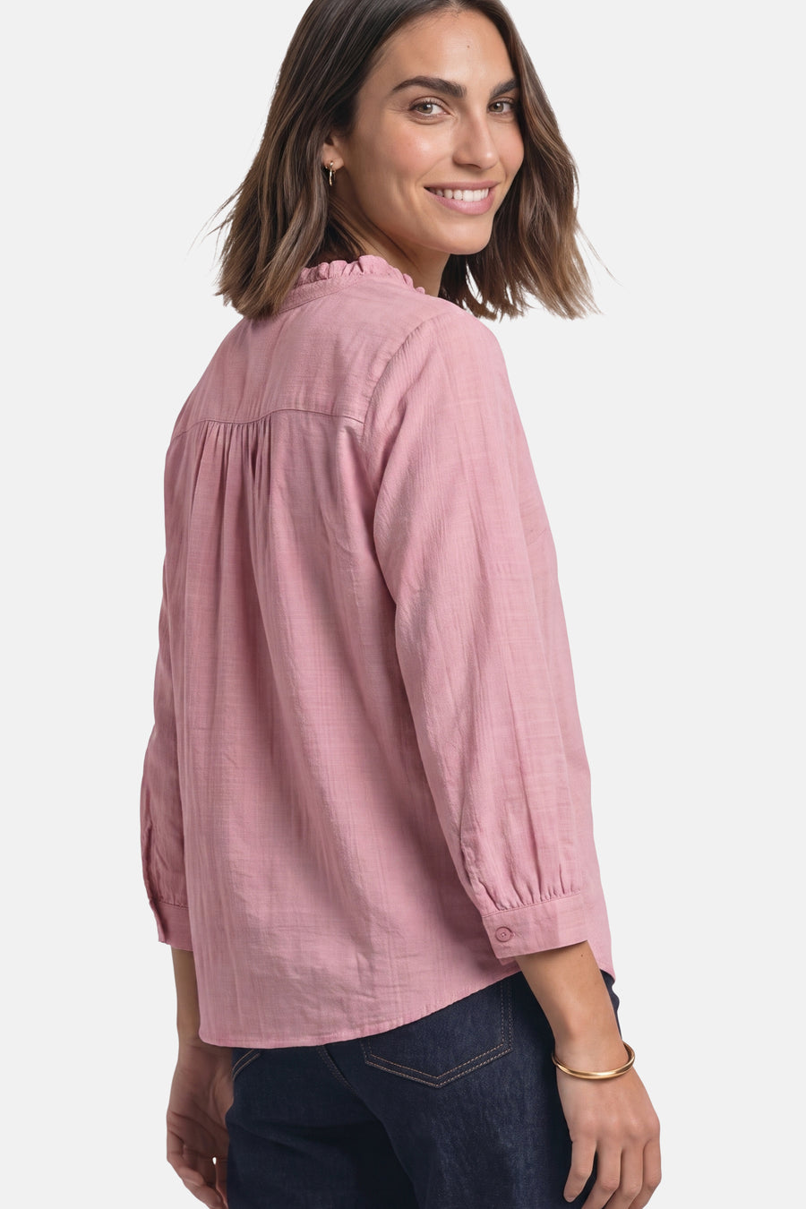 Blouse (lange mouwen) roze - STREET ONE