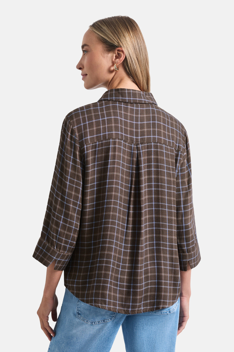Blouse met 3/4 mouw - multicolor