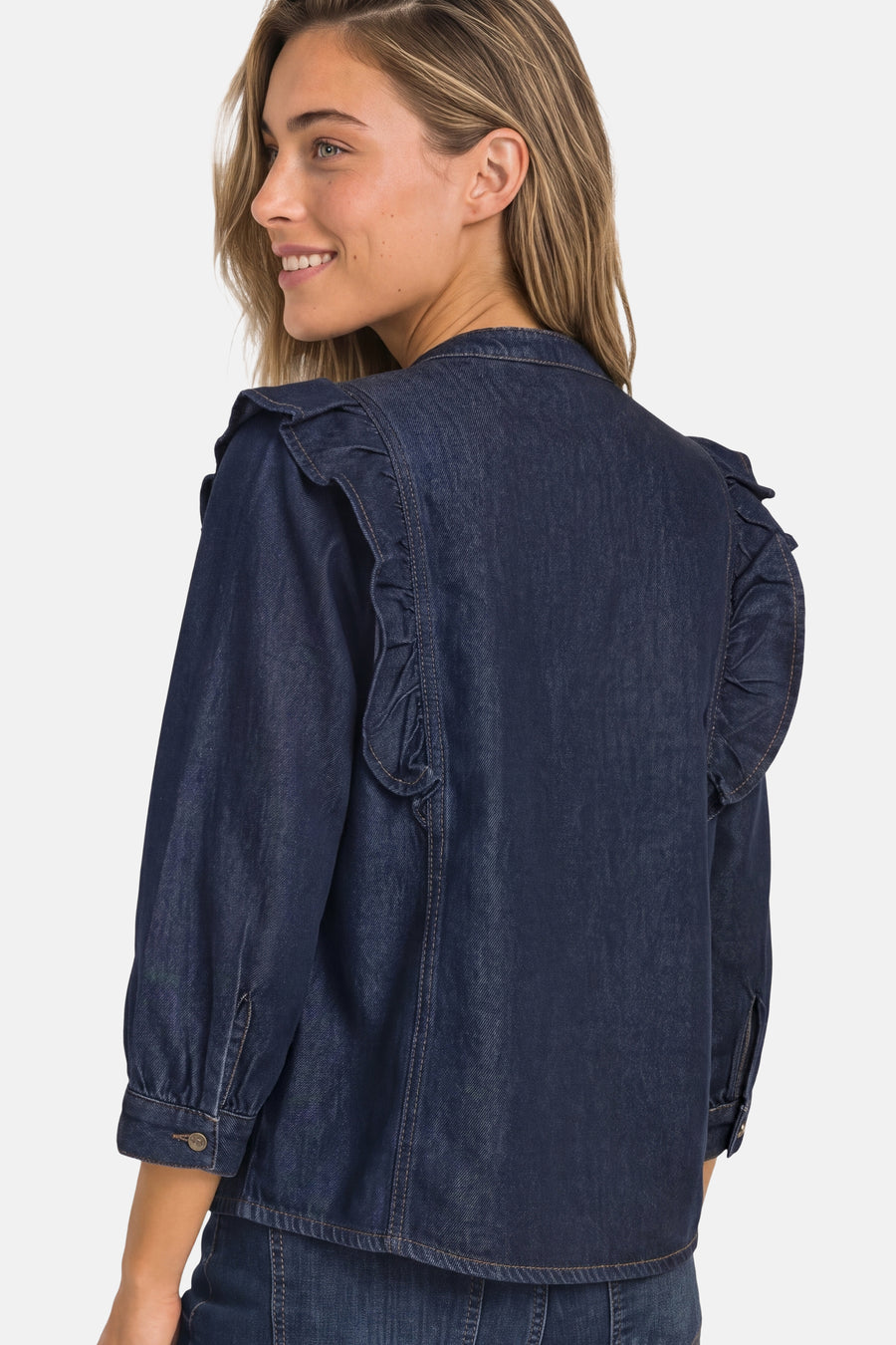 Hemd (lange mouwen) blauw - STREET ONE