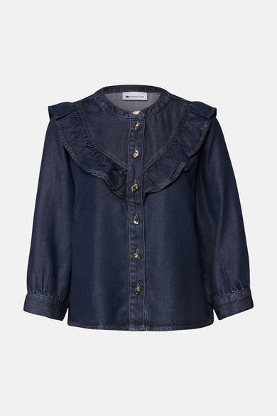Hemd (lange mouwen) blauw - STREET ONE