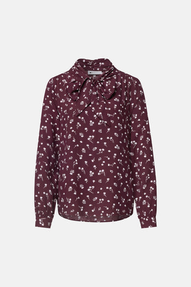 Blouse à manches longues - Bordeaux