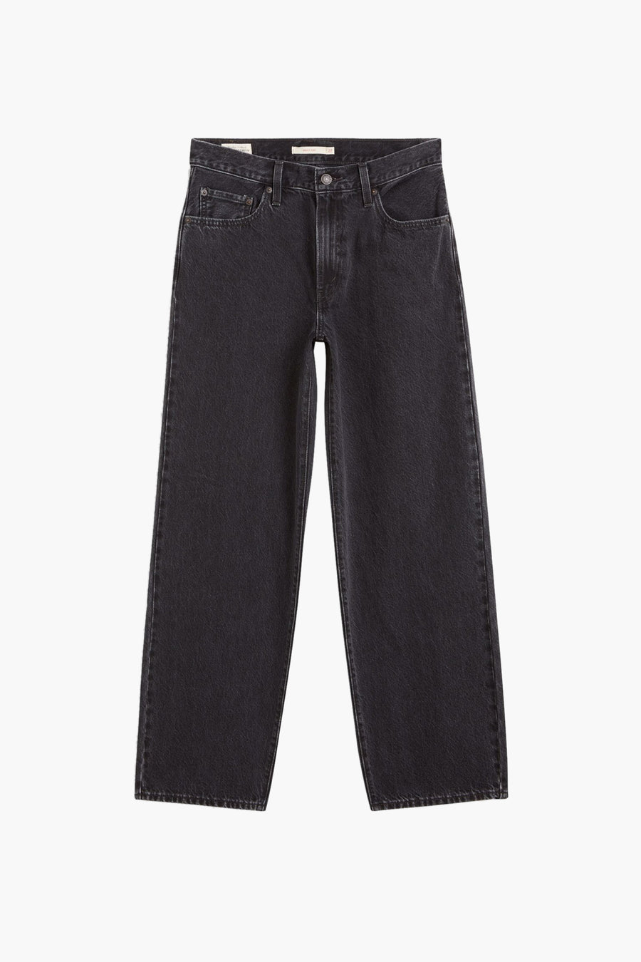 Jean droit en denim gris foncé de Levi's®, coupe ample.