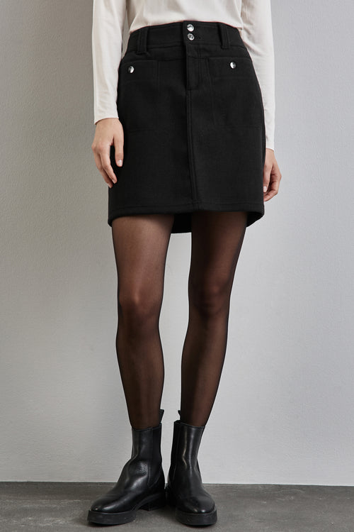 Rok (kort) Zwart - STREET ONE