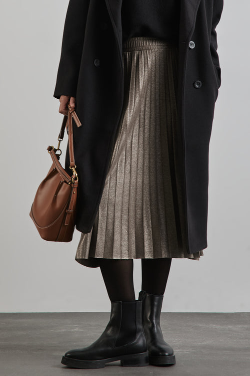 Rok (lang) Beige - STREET ONE