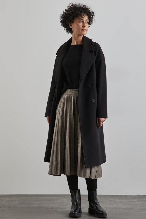 Rok (lang) Beige - STREET ONE