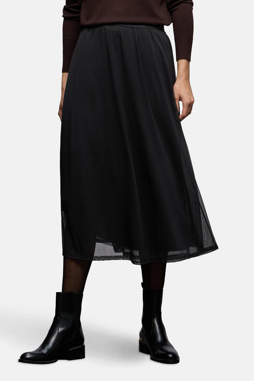 Rok (lang) zwart - STREET ONE