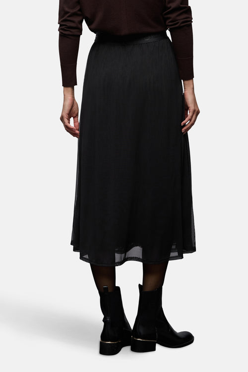 Rok (lang) zwart - STREET ONE