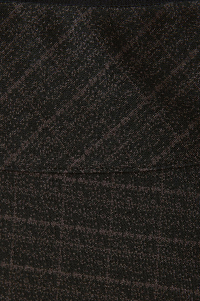 Jupe courte à motifs multicolores par STREET ONE, avec une texture tricotée et une couture à la taille.