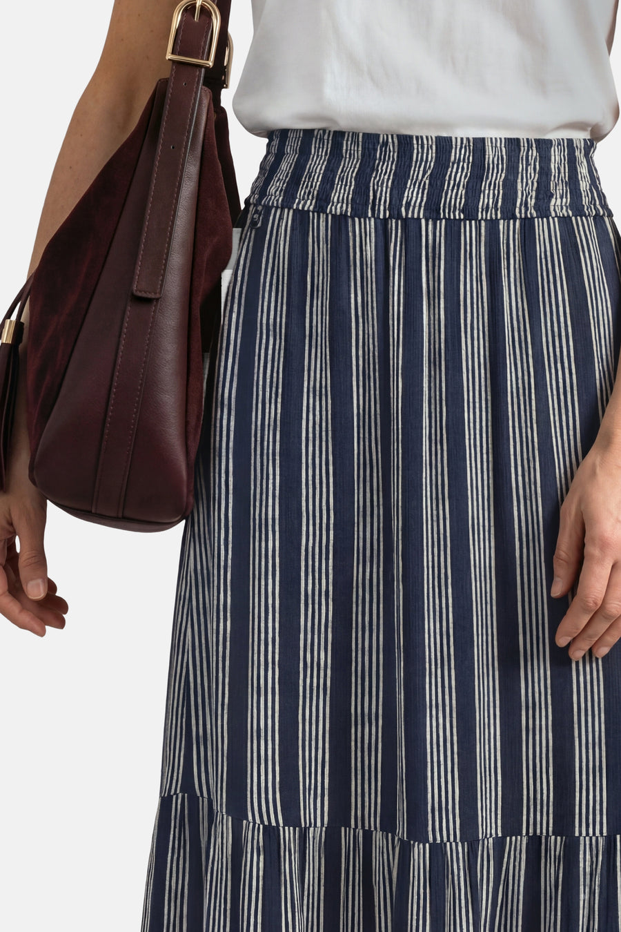 Dames tops rok casual bleu - STREET ONE