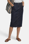 Dames tops rok casual dark blue denim - STREET ONE