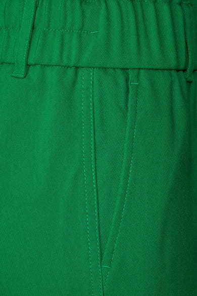 Pantalon color&eacute; - vert