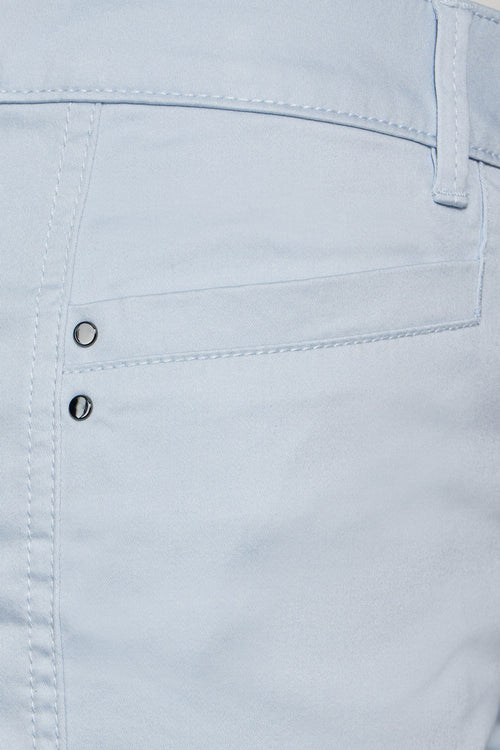 Pantalon color&eacute; - bleu
