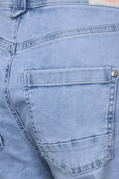Mom jeans LIGHT BLUE DENIM - STREET ONE
