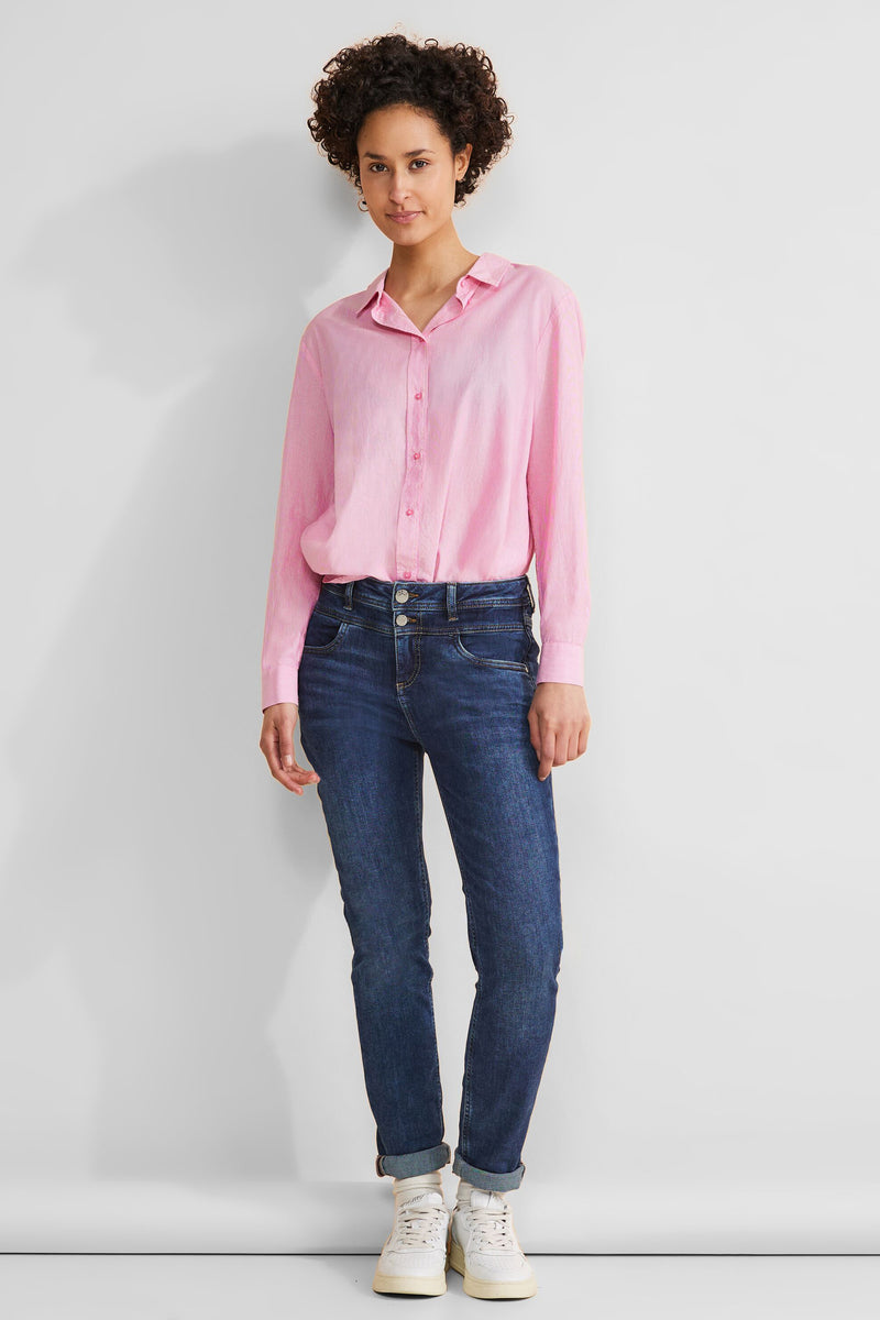 Dames jeans jeans divers mid blue denim - STREET ONE - STREET ONE - 3