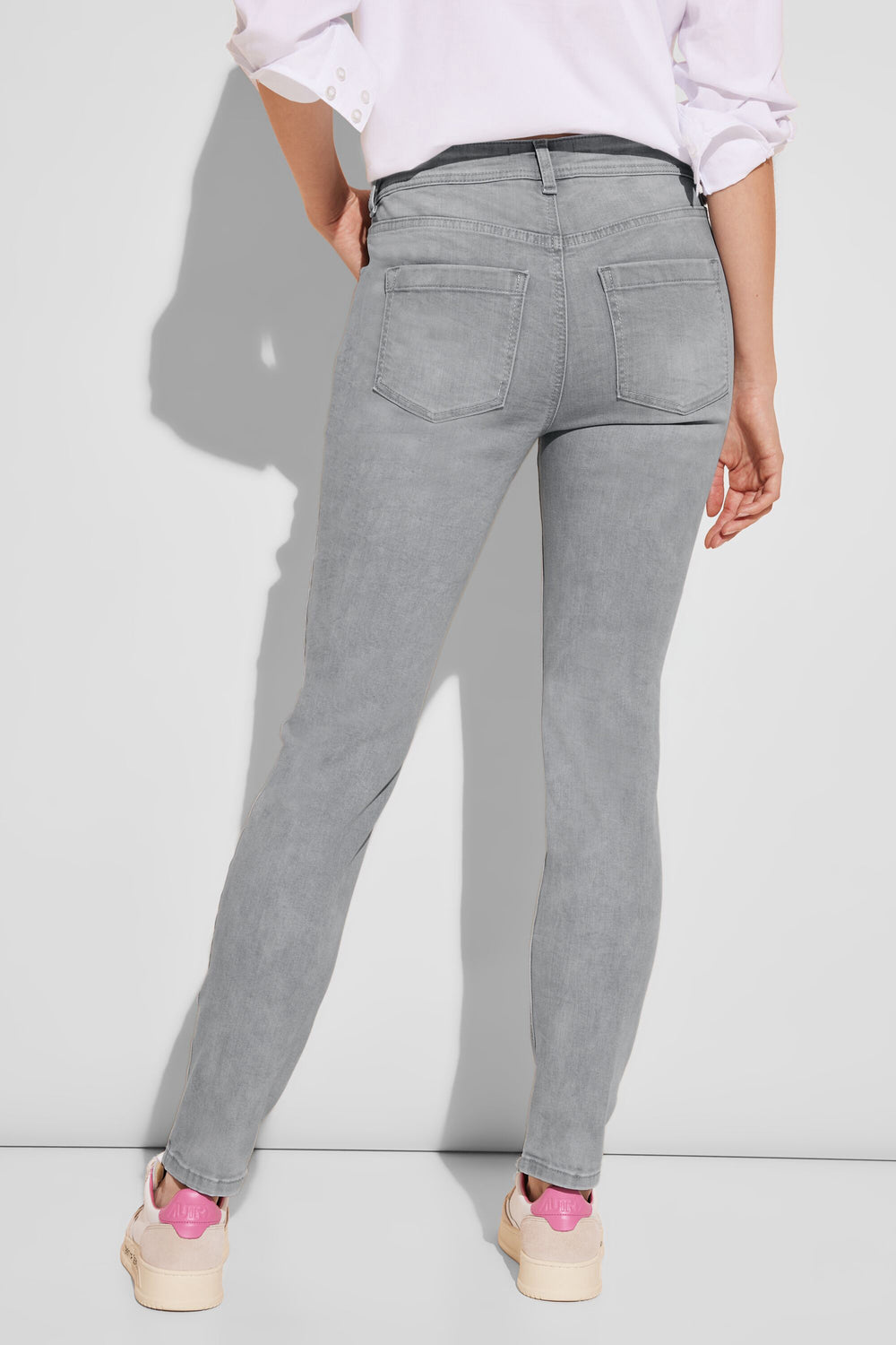 Jean slim LIGHT GREY DENIM - STREET ONE